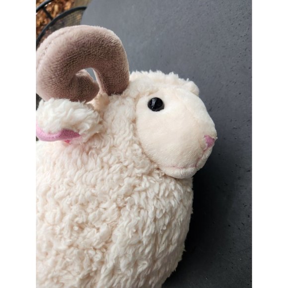 Pier 1 Plush Sheep Lamb Ram Ewe Stuffed Animal Toy - Picture 12 of 13